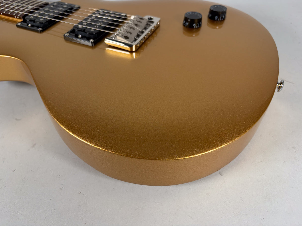 2016 PRS SE Santana Single Cut Tremolo Egyptian Gold w/Gig Bag