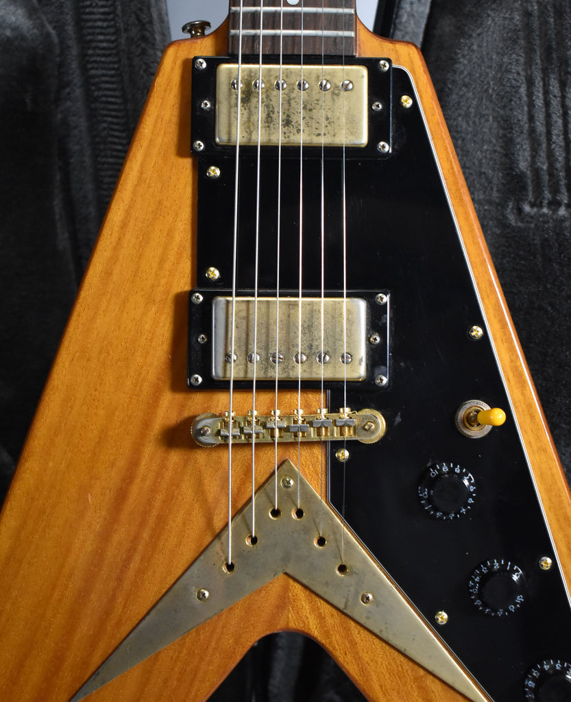 2016 Epiphone Limited Edition Korina Flying V Reissue Natural w/OHSC