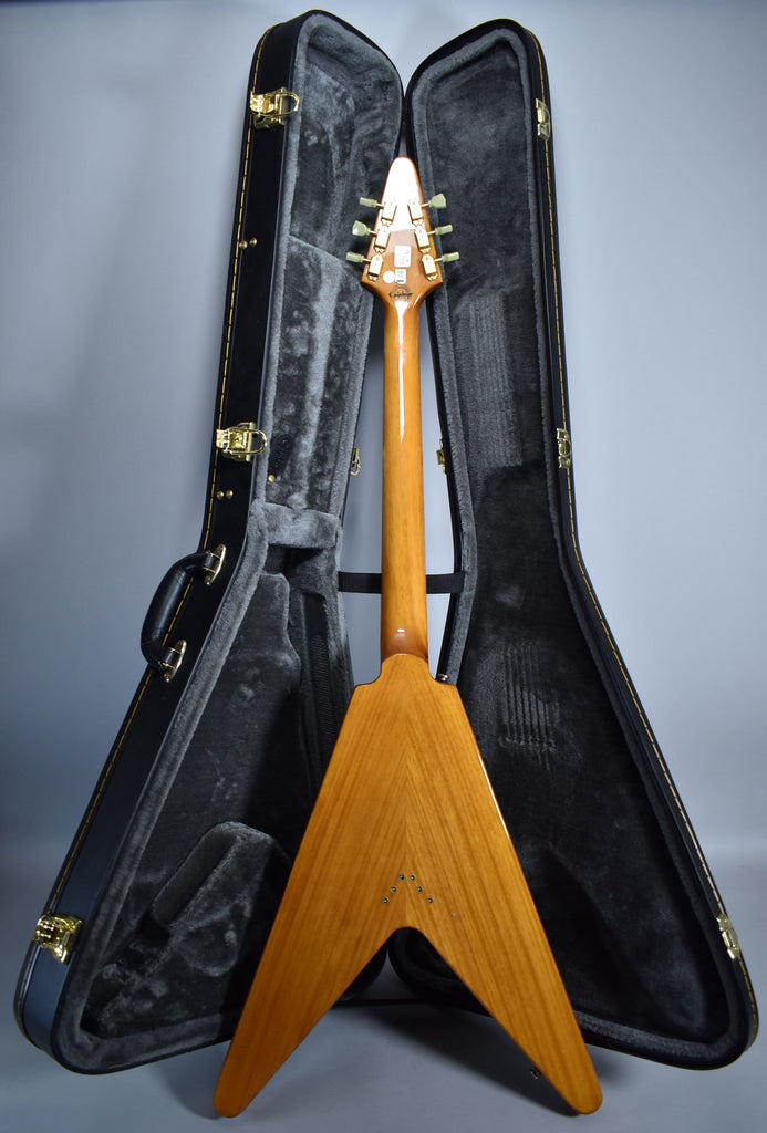 2016 Epiphone Limited Edition Korina Flying V Reissue Natural w/OHSC