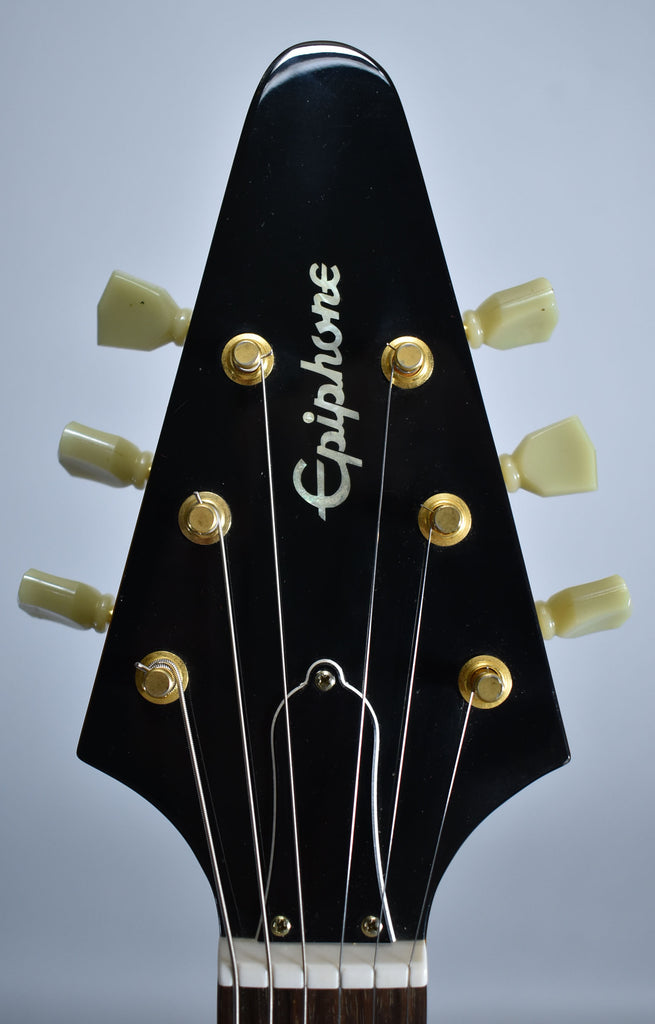 2016 Epiphone Limited Edition Korina Flying V Reissue Natural w/OHSC