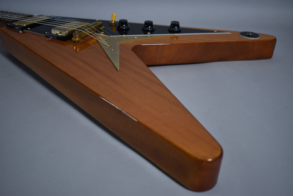 2016 Epiphone Limited Edition Korina Flying V Reissue Natural w/OHSC