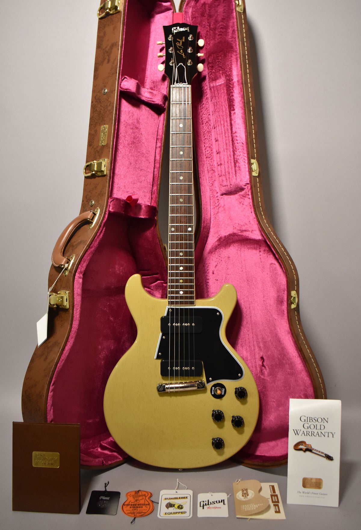 2017 Gibson Custom '60 Les Paul Special Double Cut VOS TV Yellow w