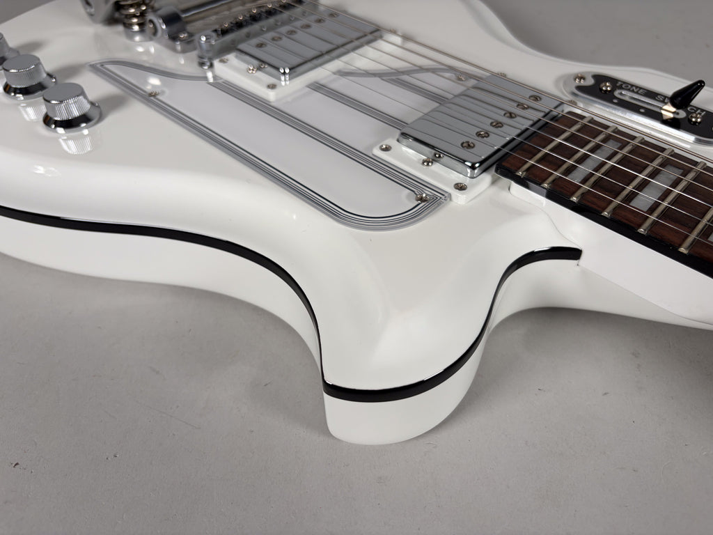 2017 Airline Map DLX White Finish Bigsby w/Gig Bag