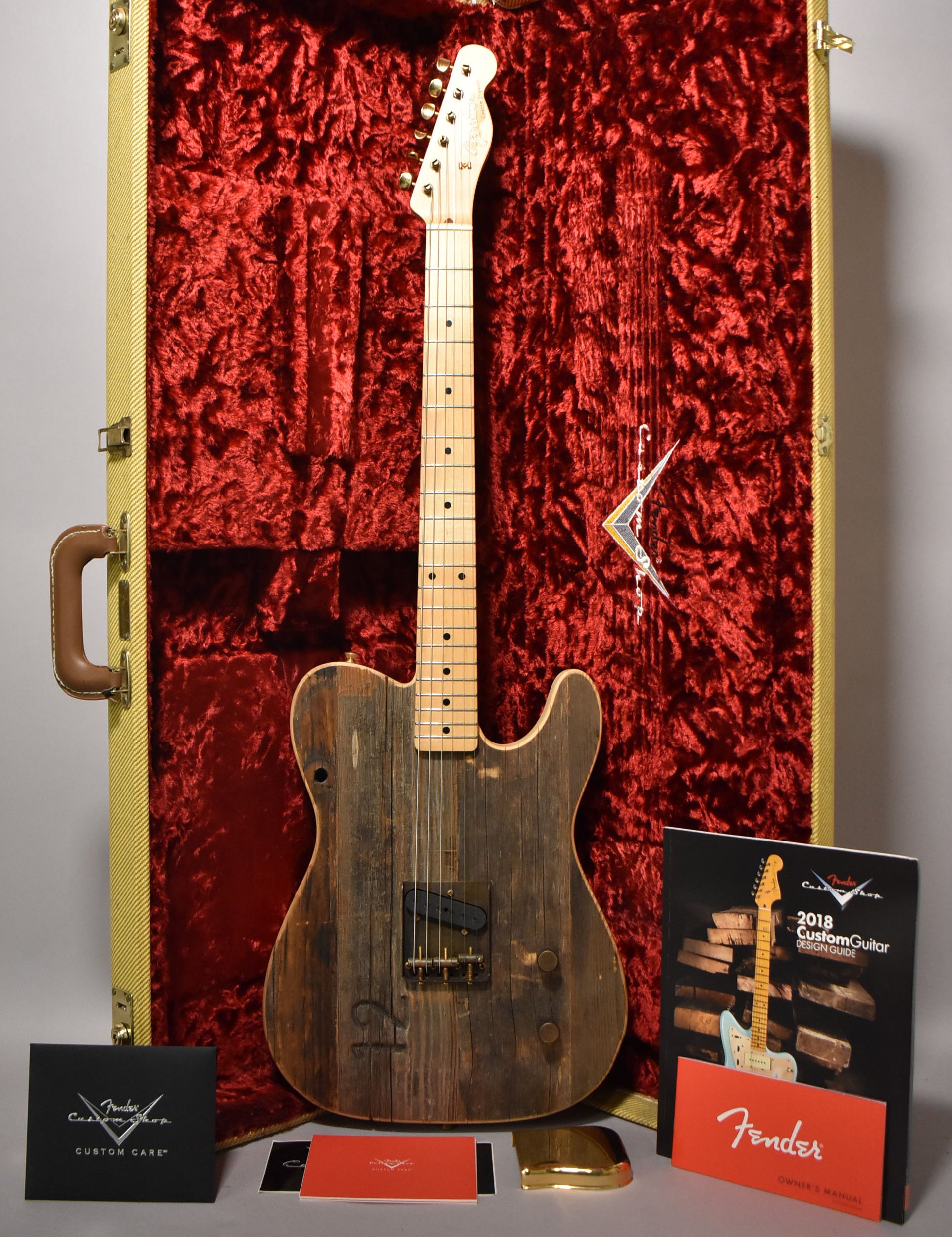 Fender Masterbuilt 2018 Fender Custom Shop Masterbuilt Esquire Hollywood Bowl Front Row L ...