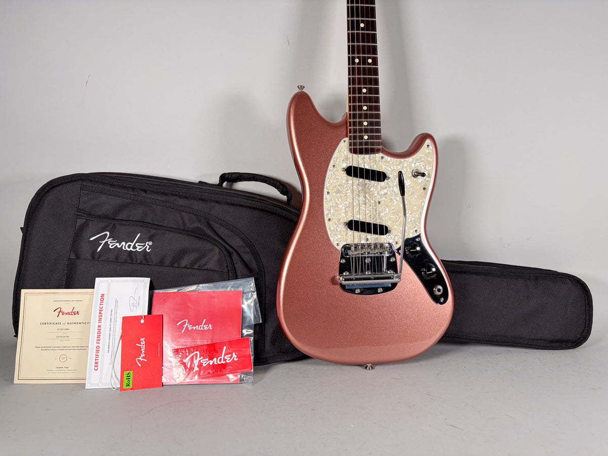 2018 Fender American Performer Mustang Penny Finish w/Gig Bag