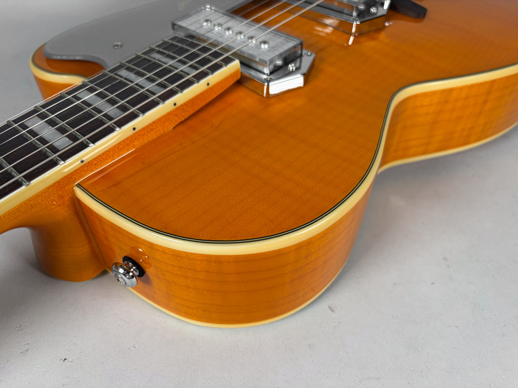 2018 Kay K1700 Barney Kessel Pro Amber Finish w/OHSC