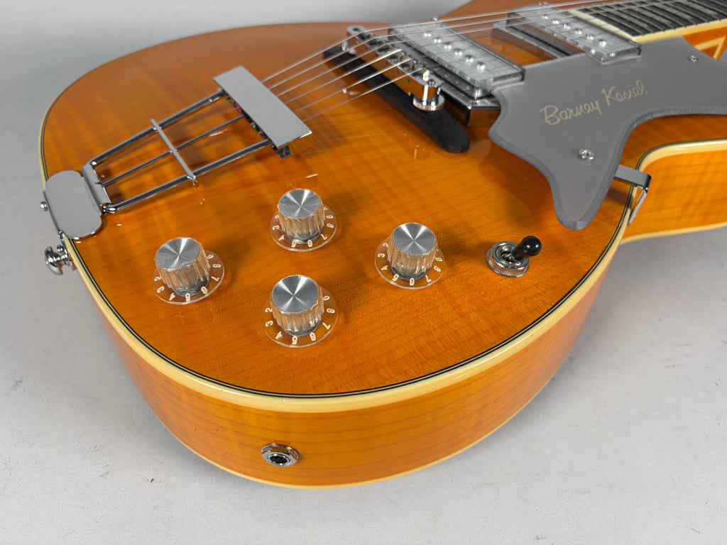 2018 Kay K1700 Barney Kessel Pro Amber Finish w/OHSC