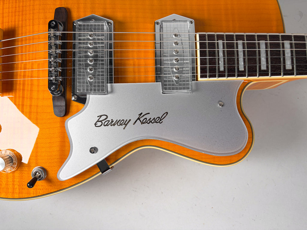 2018 Kay K1700 Barney Kessel Pro Amber Finish w/OHSC
