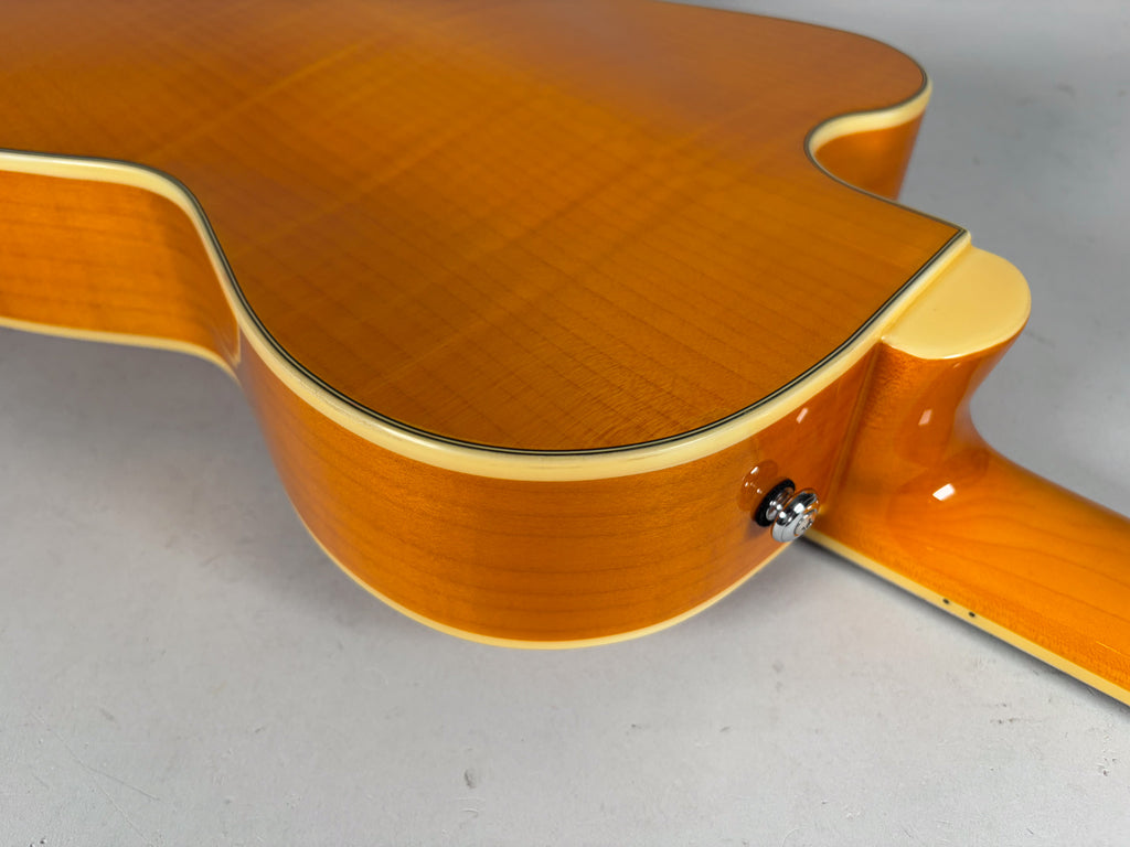 2018 Kay K1700 Barney Kessel Pro Amber Finish w/OHSC