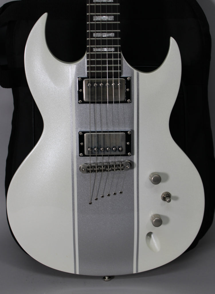 2014 Diamond Renegade ST White With Silver Stripes w/Gig Bag
