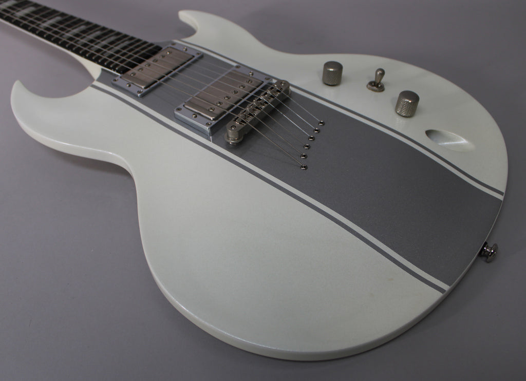 2014 Diamond Renegade ST White With Silver Stripes w/Gig Bag