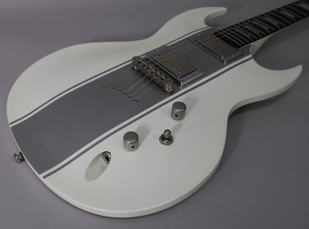 2014 Diamond Renegade ST White With Silver Stripes w/Gig Bag