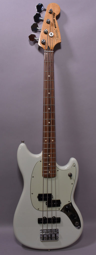 2018 Fender Offset Series Mustang Bass PJ Sonic Blue