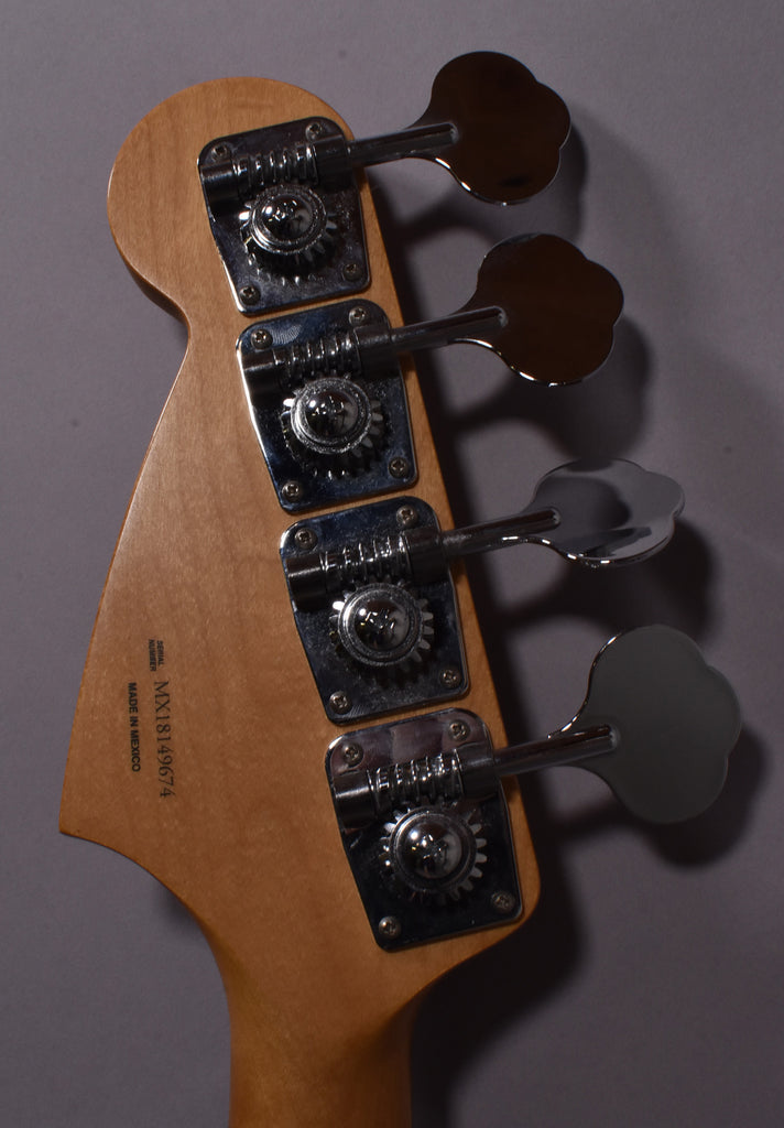2018 Fender Offset Series Mustang Bass PJ Sonic Blue