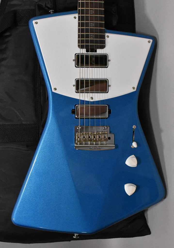 2018 Sterling by Music Man St. Vincent STV60 Vincent Blue w/Gig Bag
