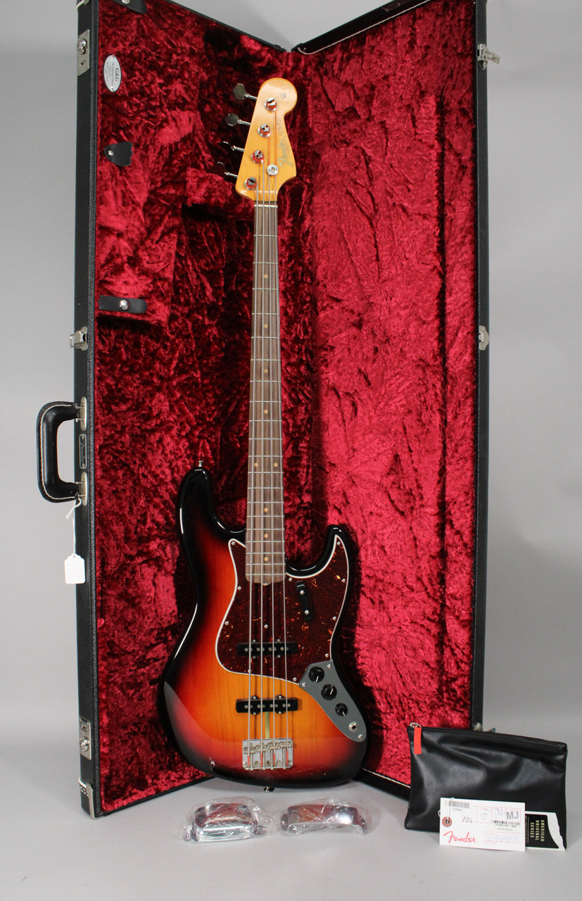2019 Fender American Original '60s Jazz Bass 3-Color Sunburst w 2019 Fender American Original '60s Jazz Bass 3-Color Sunburst w