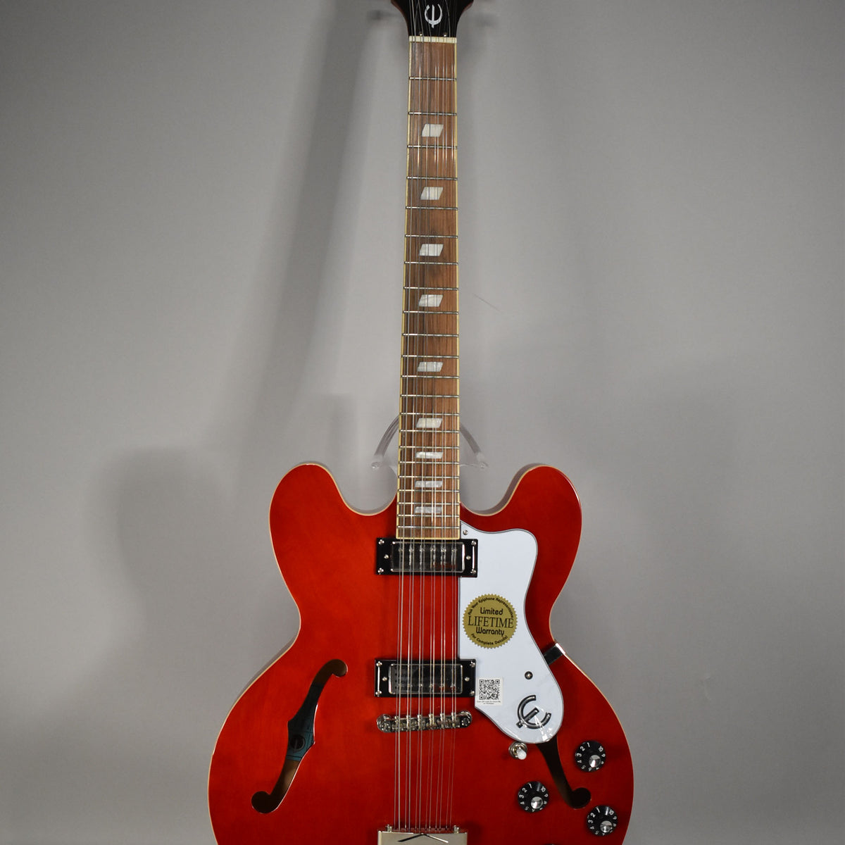 2019 Epiphone Exclusive Riviera Electric 12-String Guitar | Cherry