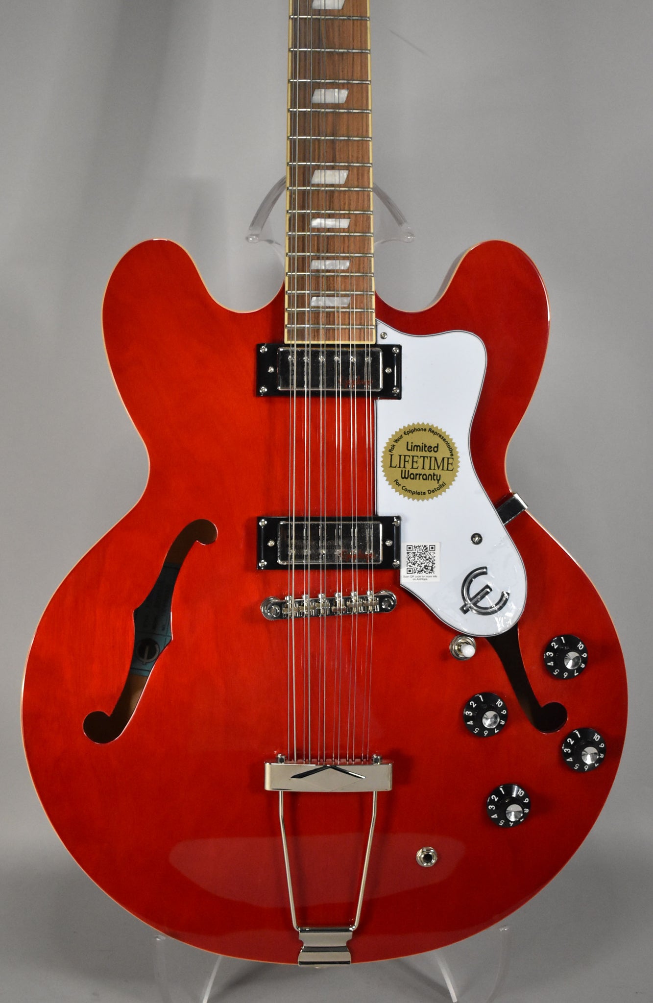 2019 Epiphone Exclusive Riviera Electric 12-String Guitar | Cherry Fin ...