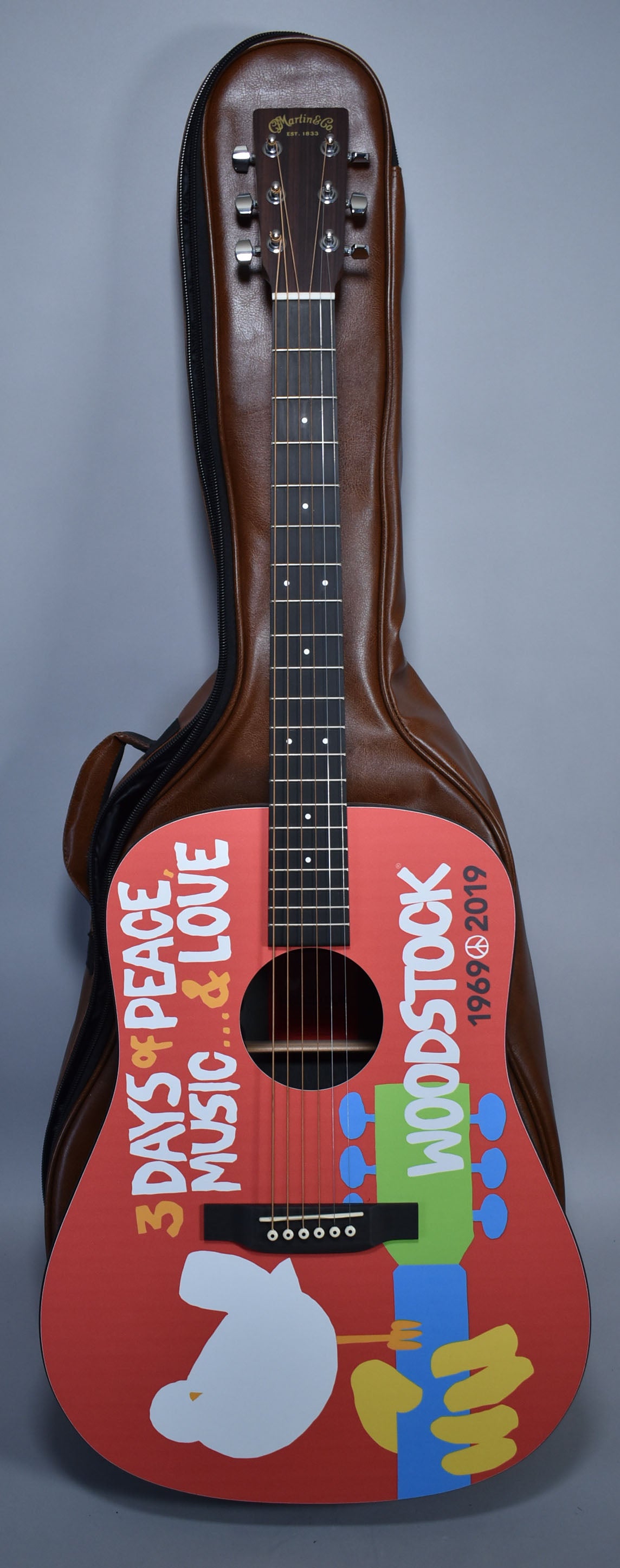 2019 Martin Custom DX Woodstock 50th Anniversary w/Gig Bag