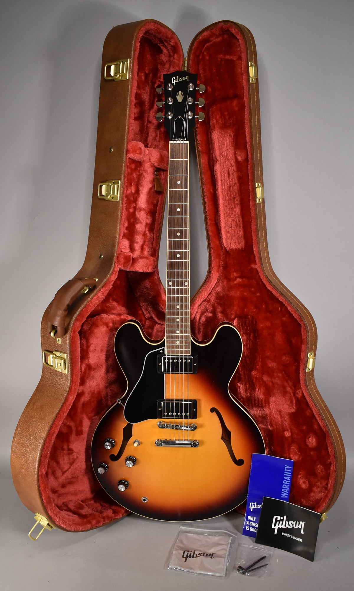 2020 Gibson ES-335 Dot | Satin Vintage Burst W/OHSC – Imperial