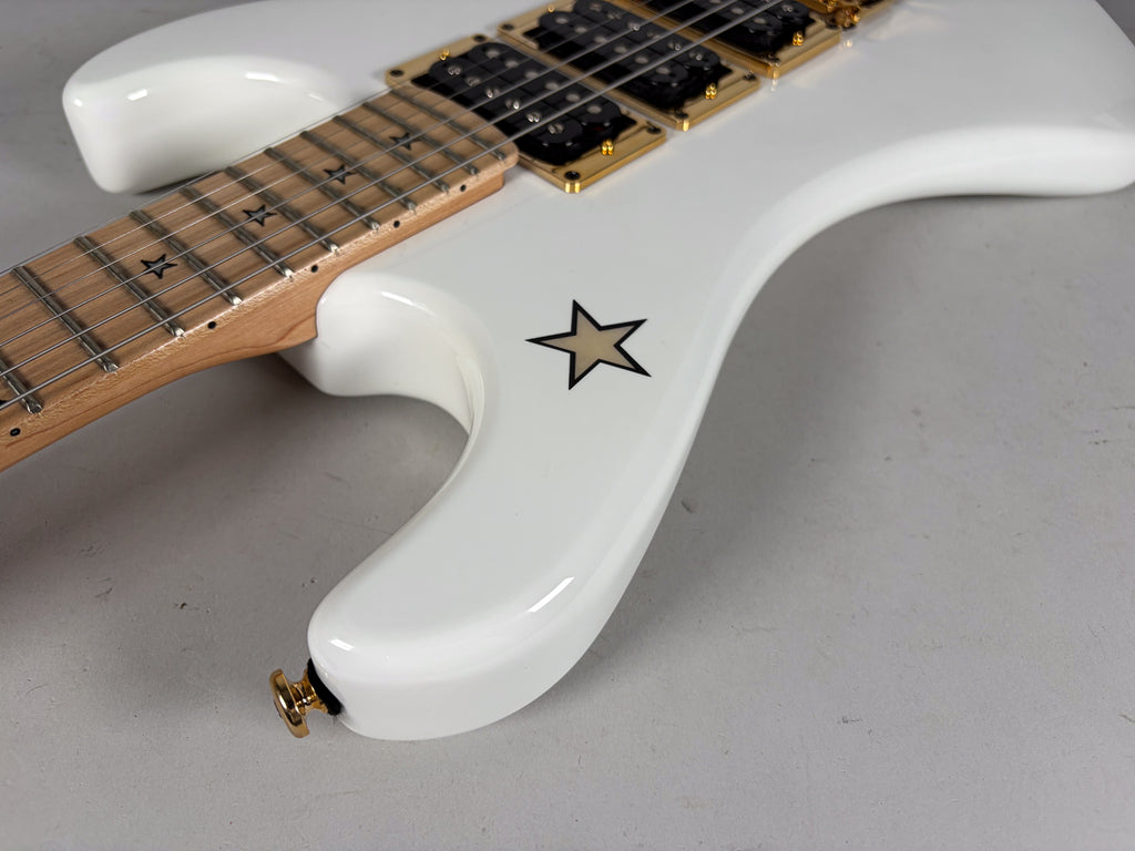 2020 Kramer Jersey Star White Finish Floyd Rose w/SSC