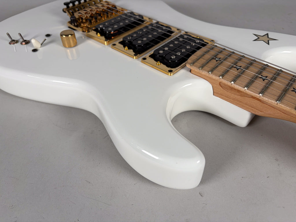 2020 Kramer Jersey Star White Finish Floyd Rose w/SSC