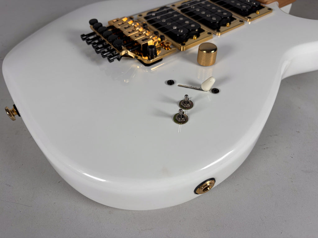2020 Kramer Jersey Star White Finish Floyd Rose w/SSC