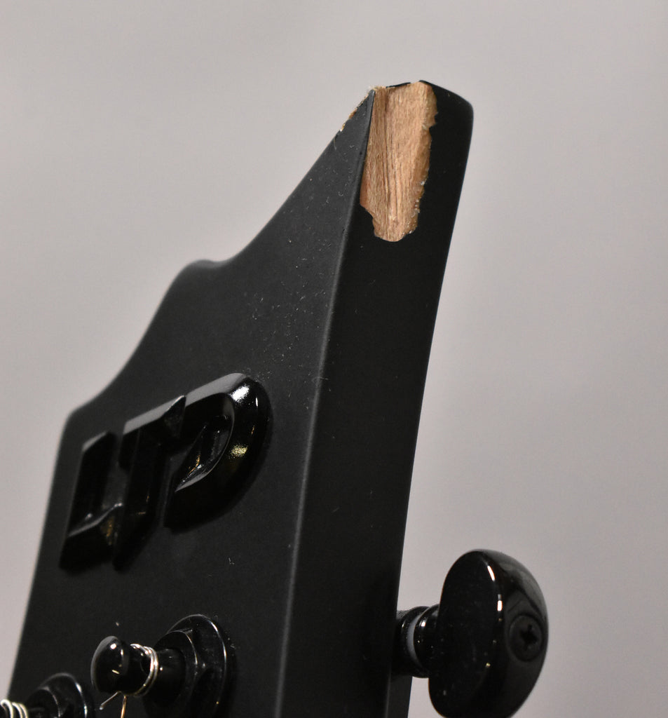 2020 ESP LTD F Black Metal Satin Black Finish MIK