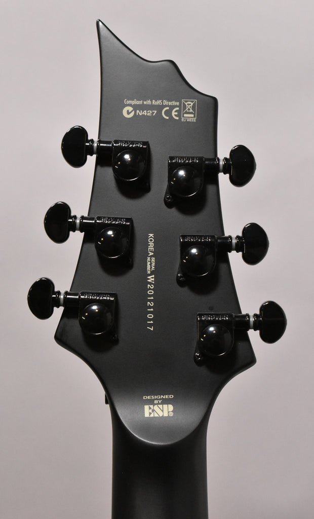 2020 ESP LTD F Black Metal Satin Black Finish MIK