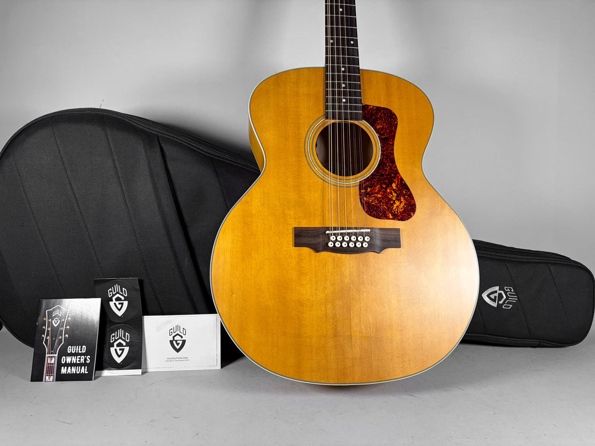 2021 Guild F-2512e 12-String Acoustic Guitar w/Gig Bag