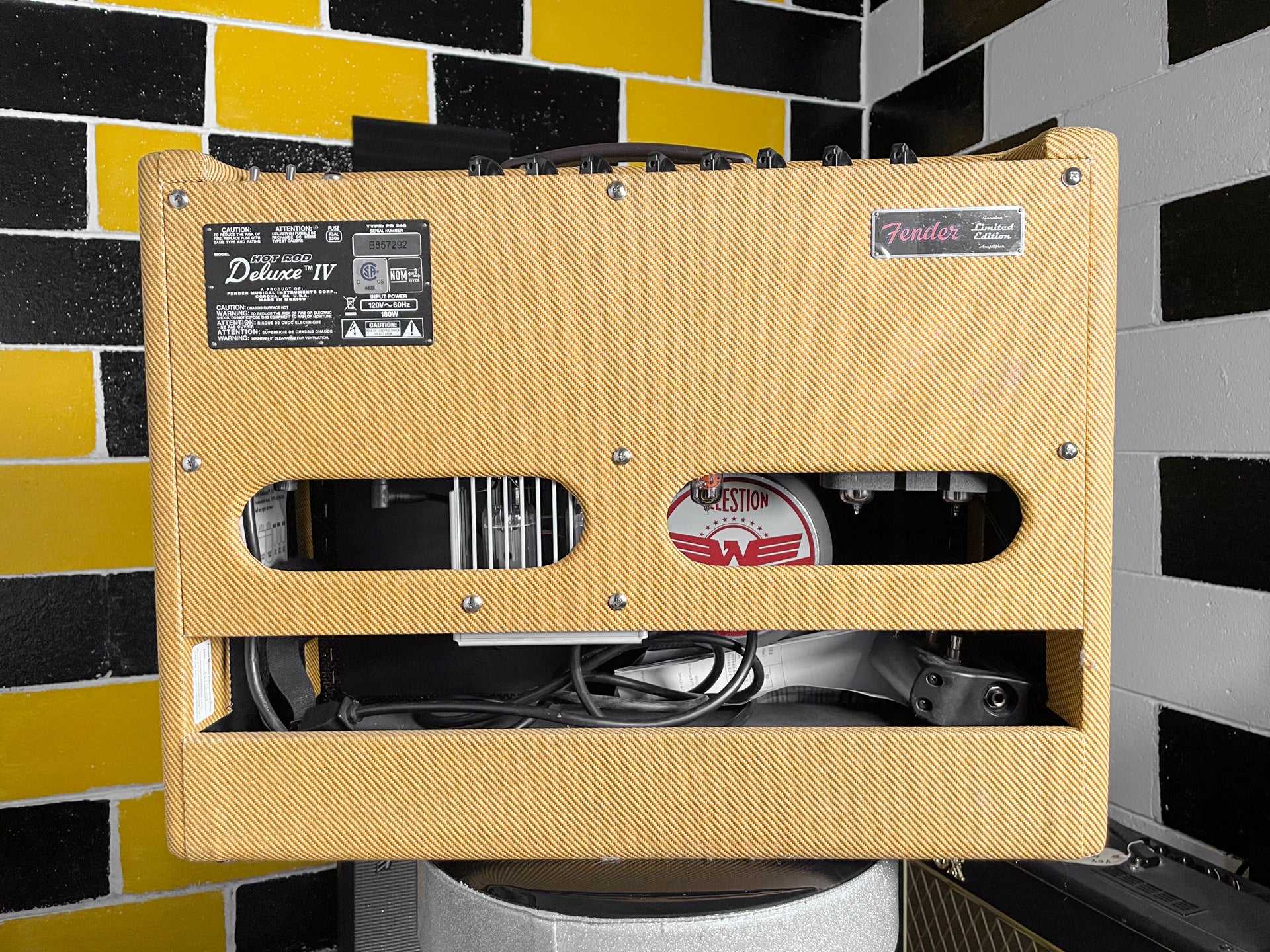 2021 Fender Hot Rod Deluxe IV Limited Edition Tweed Celestion