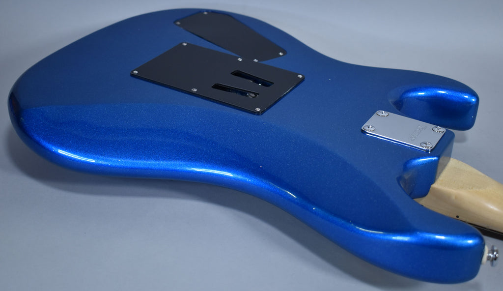 2021 Kramer Baretta Hot Rod Blue Sparkle With Flames w/SSC