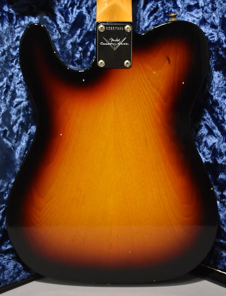 2022 Fender Custom Shop 68 Telecaster Thinline Journeyman Relic w/OHSC