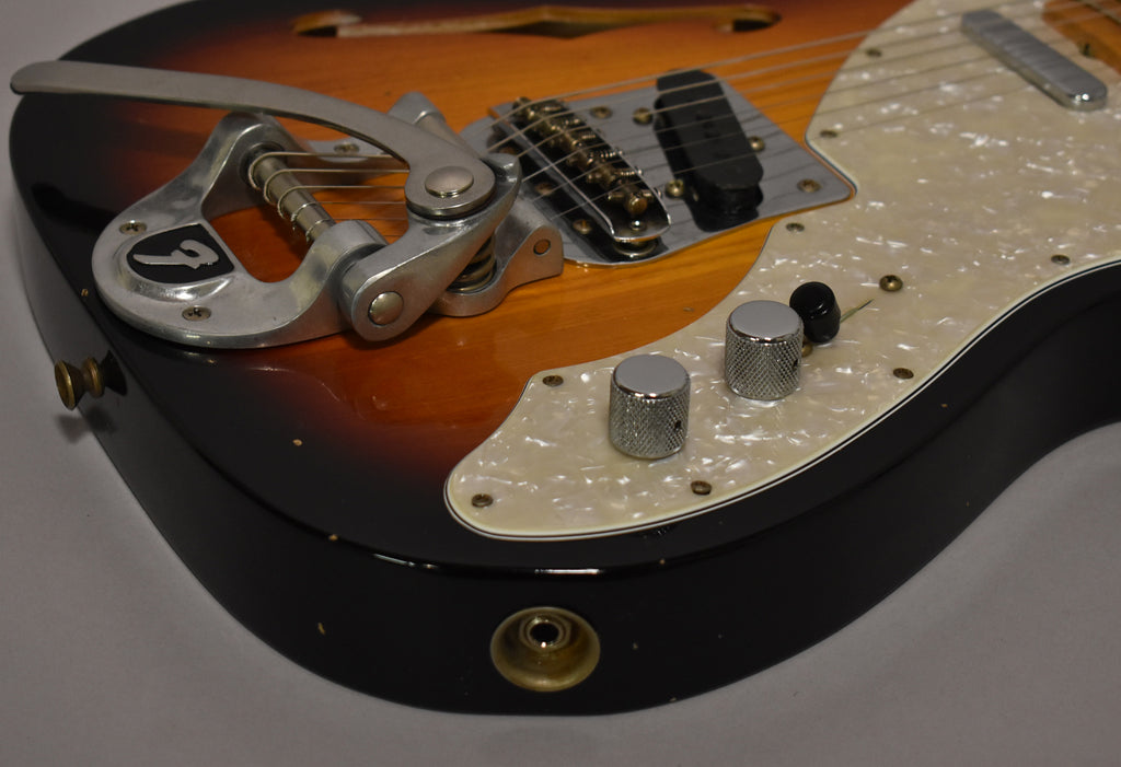 2022 Fender Custom Shop 68 Telecaster Thinline Journeyman Relic w/OHSC