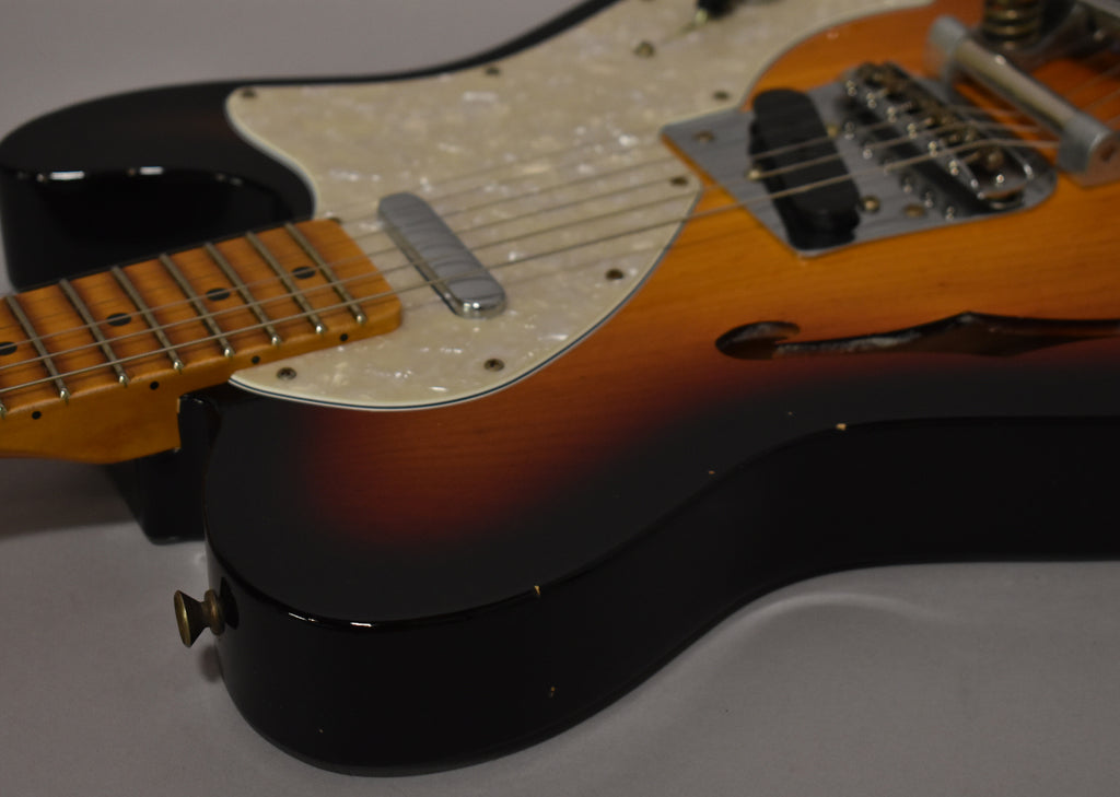 2022 Fender Custom Shop 68 Telecaster Thinline Journeyman Relic w/OHSC