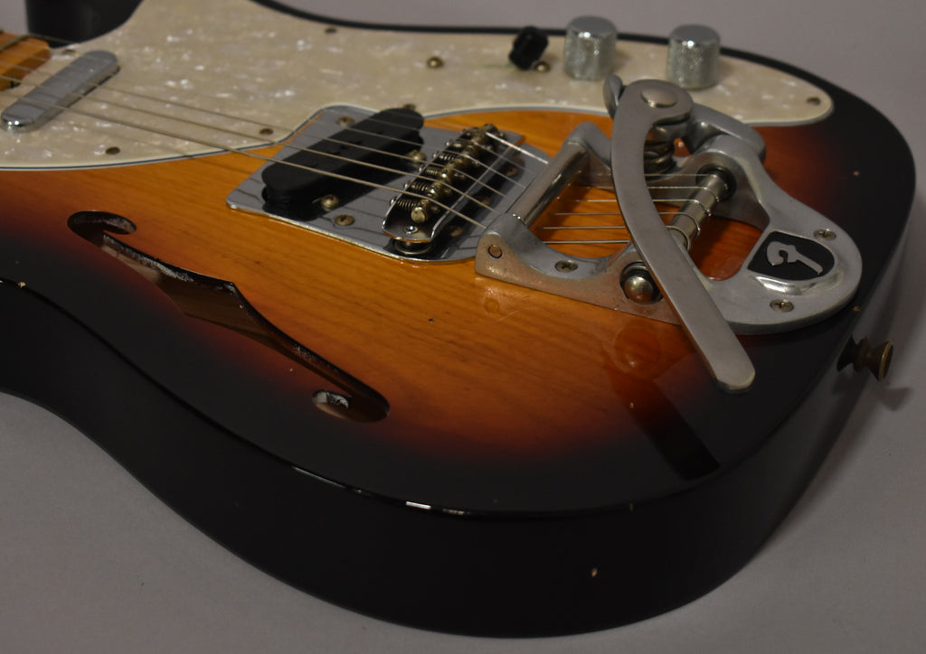 2022 Fender Custom Shop 68 Telecaster Thinline Journeyman Relic w/OHSC