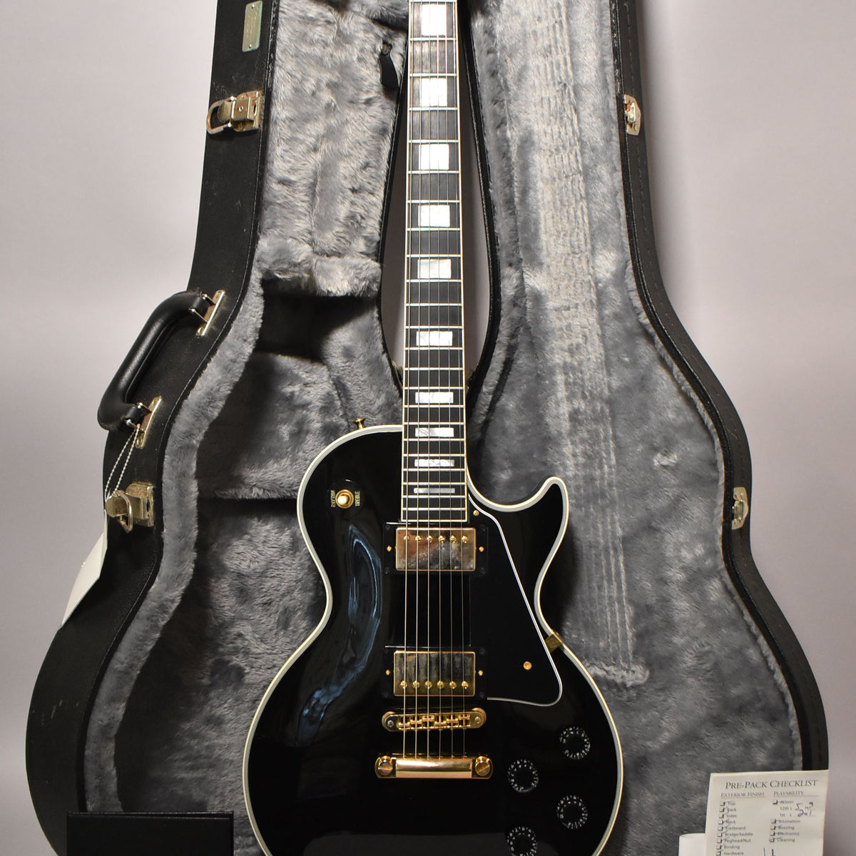 2022 Gibson Custom Les Paul Custom Gloss Ebony w/OHSC – Imperial