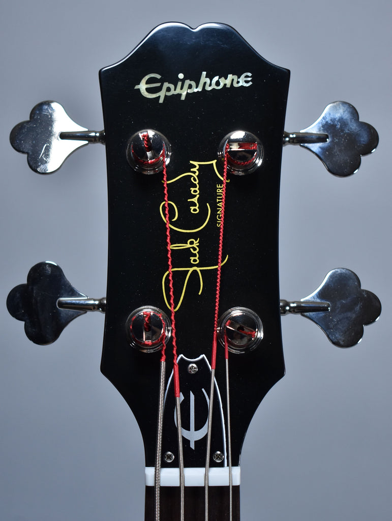 2022 Epiphone Jack Casady Signature Bass Sparkling Burgundy w/Gig Bag