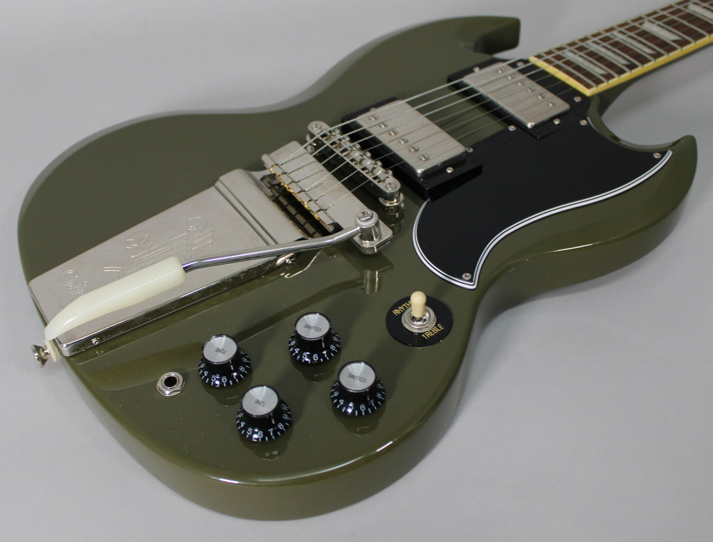 2022 Epiphone SG Standard '61 Reissue Olive Drab w/Gig Bag