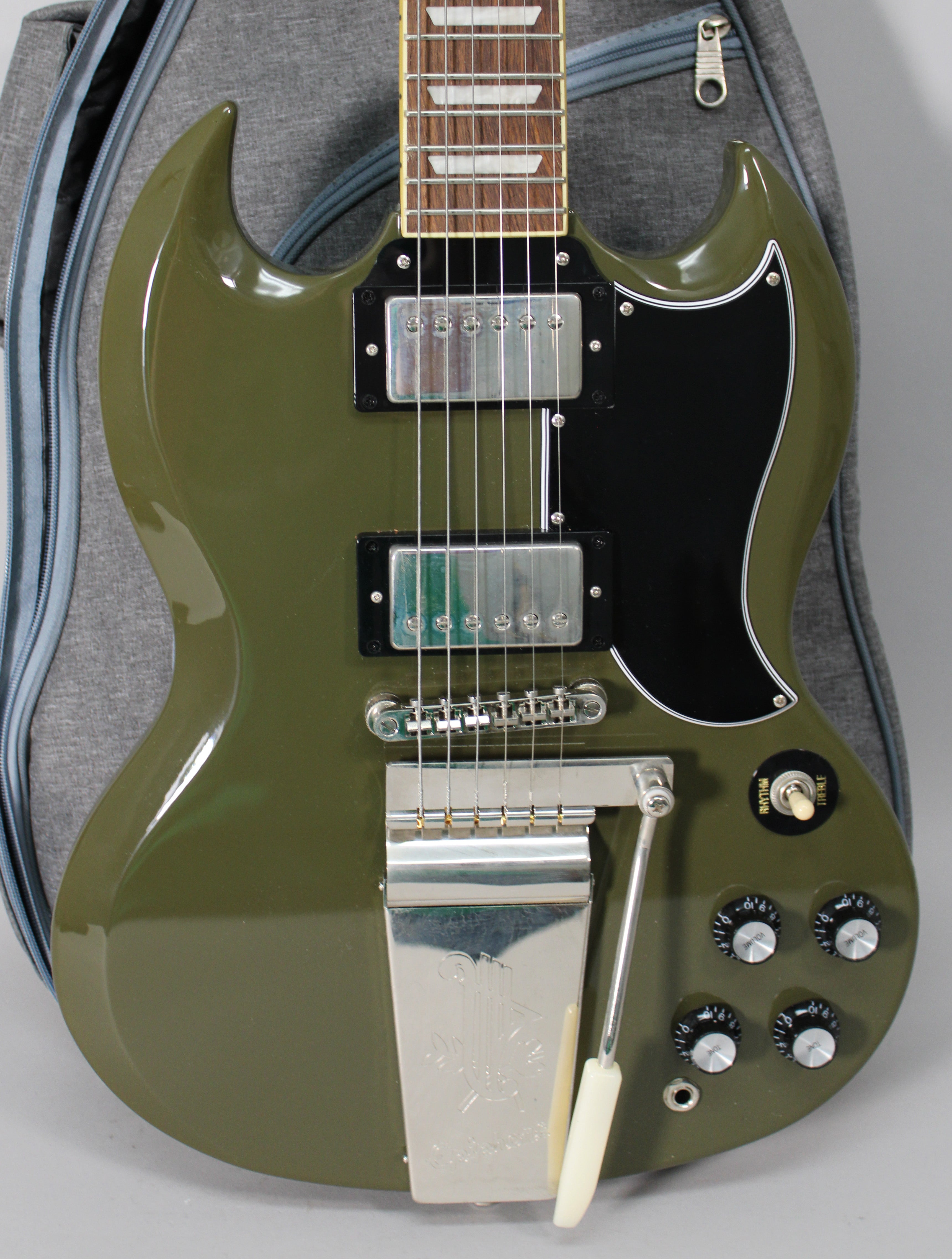 2022 Epiphone SG Standard '61 Reissue Olive Drab w/Gig Bag