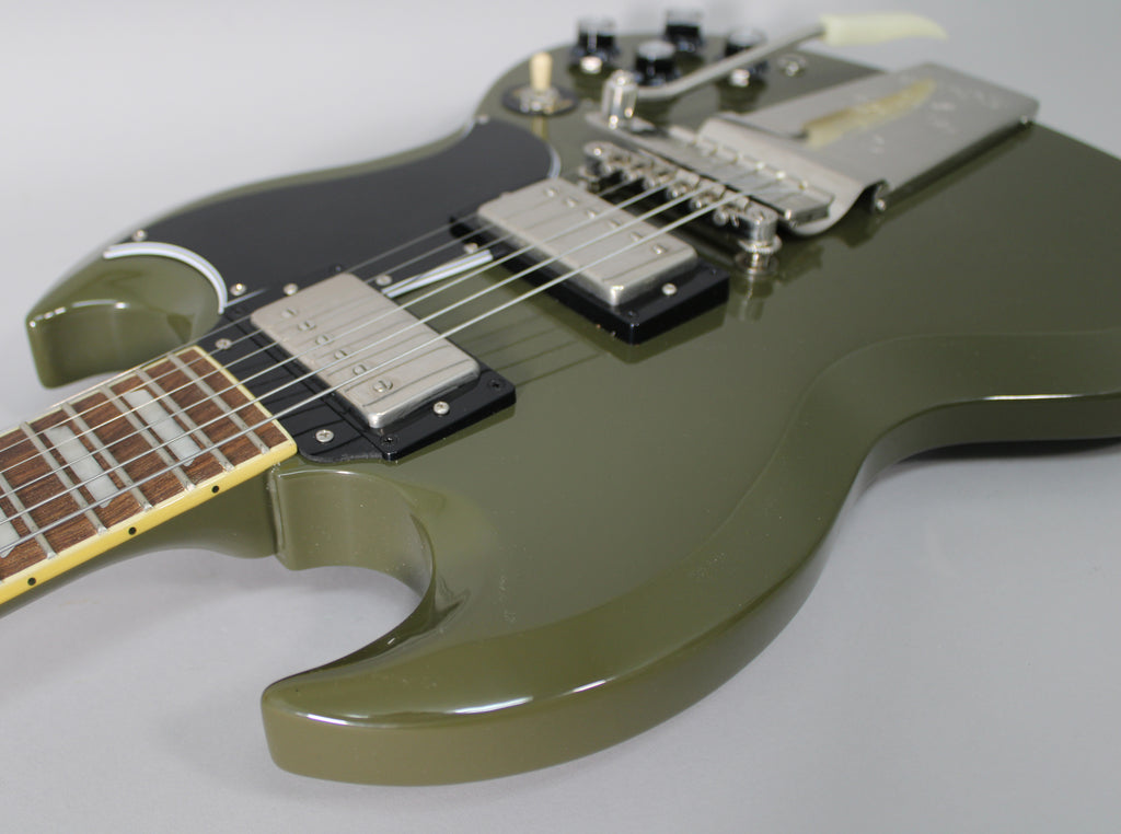 2022 Epiphone SG Standard '61 Reissue Olive Drab w/Gig Bag