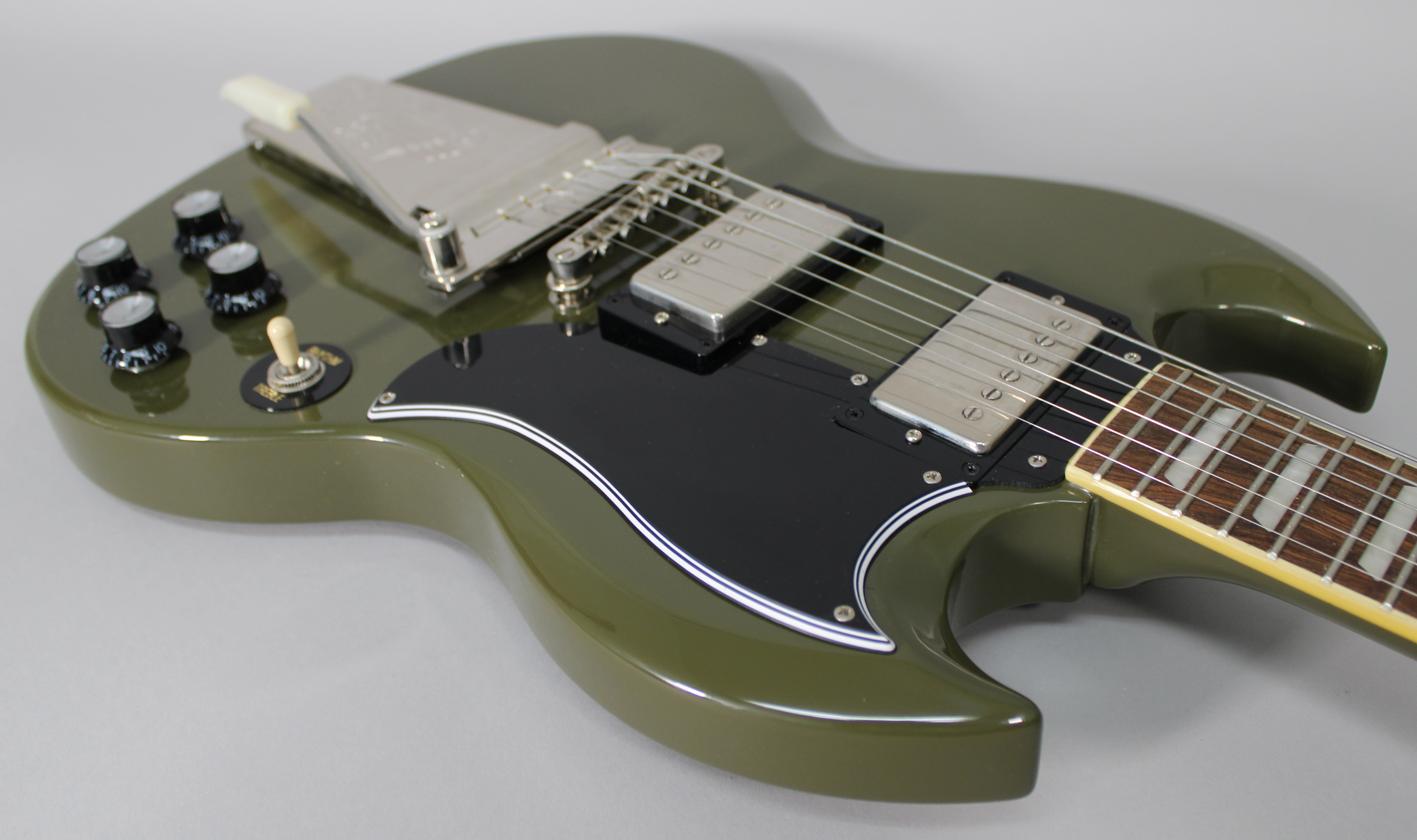 2022 Epiphone SG Standard '61 Reissue Olive Drab w/Gig Bag