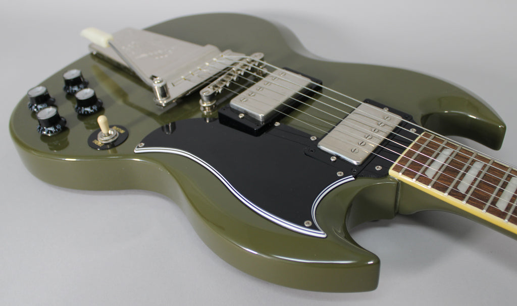 2022 Epiphone SG Standard '61 Reissue Olive Drab w/Gig Bag