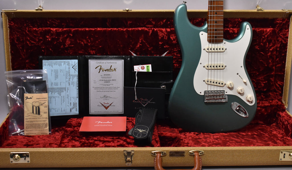 2022 Fender Custom Shop LTD '58 Stratocaster Journeyman Relic/CC Sherwood Metallic w/OHSC