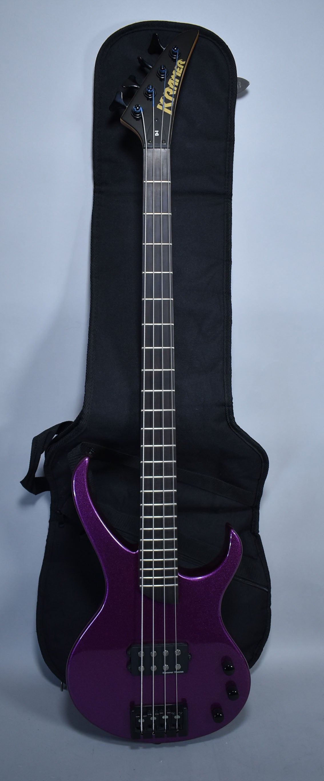 2022 Kramer Disciple D-1 Thundercracker Purple Metallic w/Gig Bag