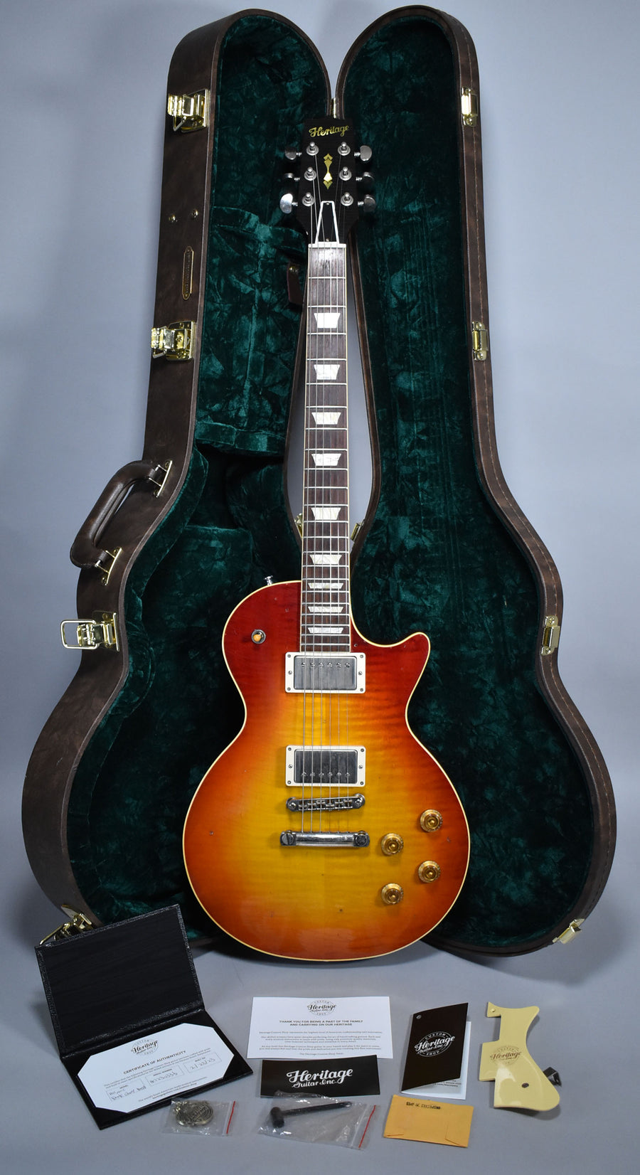 2023 Heritage Custom Shop Core H-150 Artisan Aged Dark Cherry Sunburst w/OHSC