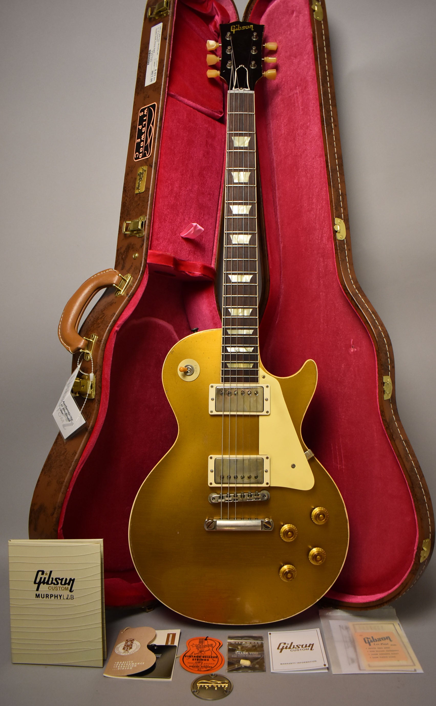 2024 Gibson Custom Wildwood Spec '57 Les Paul Standard Murphy Lab