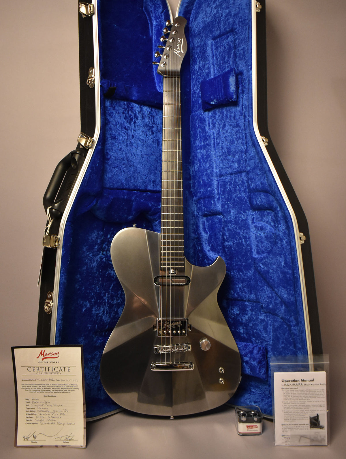 manson guitars 特製　ギターノブ　1個セット　激レア 2024 Manson Guitar Works MB GEO Mask V1 Limited Edition w/OHSC