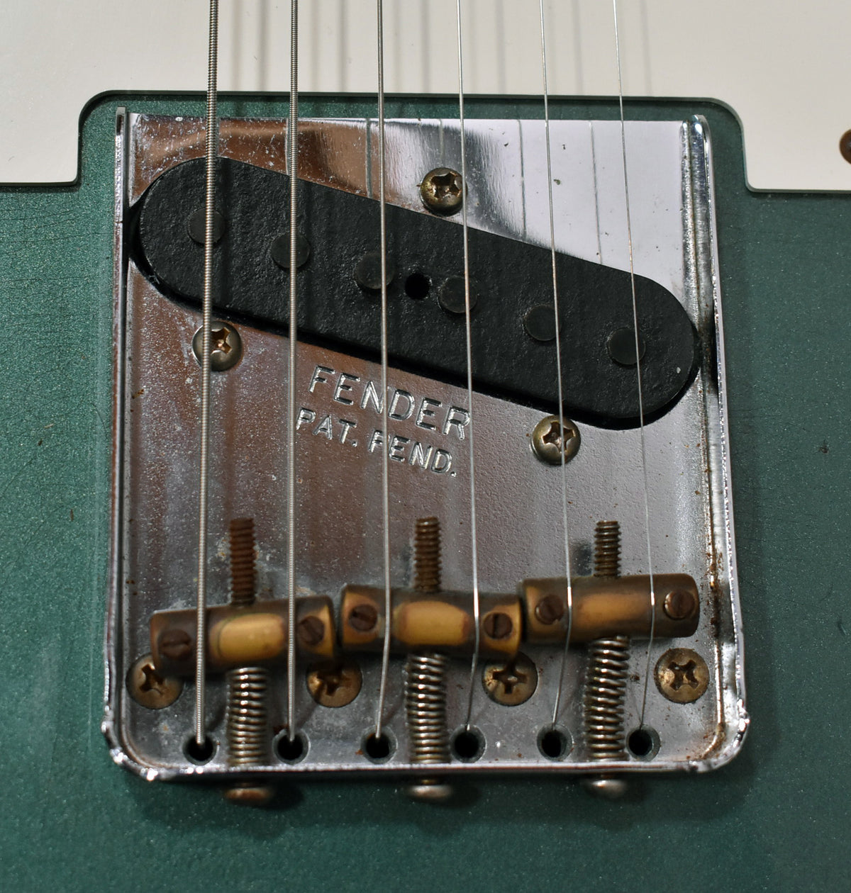 2024 Fender Custom Shop '59 Telecaster Relic Sherwood Green Metallic w/OHSC