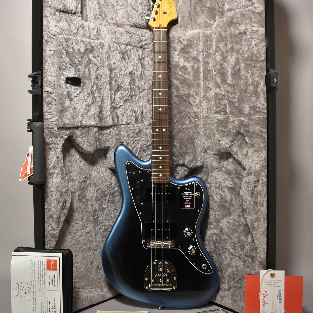 2025 Fender American Professional II Jazzmaster Dark Night Finish